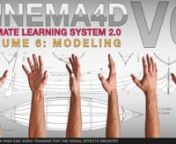 This volume will cover the fundamentals of modeling in C4D including various work flows. All chapters in this volume are project-based and will result in you creating your own dread skull, sci-fi spaceship interior, perfume bottle, viking boat, and human hand. After completing the volume, you&#39;ll know how to use, combine, and refine 2D splines created from bit-maps, as well as polygon modeling. Tools covered include: magnet, sketch, smooth, set point value, spline booleans, chamfer, poly pen, arc