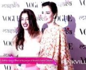 Diya Mirza, Radhika Apte & Others at the preview of Masaba's Festive Collection from diya mirza
