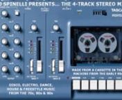 A mix by DJ Spinelli made on a Tascam 4-Track cassette recorder in the early 90s. It&#39;s made up of Disco, Electro, Dance, House &amp; Freestyle Music from the 70s, 80s &amp; 90s.nnfacebook.com/djstevespinellinnKeywords: old school, new school, freestyle, house, techno, rap, hip hop, 70s, 80s, 90s, 00s, 1980s, 1990s, 2000s, nightclub, dj, vinyl, mix, mixshow, mix show, mixtape, mix tape, cassette, turntable, scratch, scratching, mixing, blends, throwback, throw back, back in the day, joints, jams,
