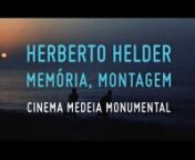 Os CINEMAS MEDEIA apresentam no dia 27 de Abril, segunda-feira, um programa dedicado ao poeta HERBERTO HELDER e à sua relação com o cinema, incluindo a leitura de poemas e a projecçãode dois filmes.nEsta programação terá lugar no CINEMA MEDEIA MONUMENTAL, em Lisboa, a partir das 21h00, e começará com “Uma espécie de Cinema das Palavras”, uma intervenção por Rosa Maria Martelo, seguida pela leitura de poemas de Herberto Helder por Diogo Dória e Luís Caetano.nDe seguida, será