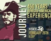 KSEE24 News Special—The Journey: 450 Years of the African-American Experience briefly immerses the viewer into a history that has never been told.Hosted by KSEE24’s Stefani Booroojian and Evan Onstot, this 30-minute special pieces together a 450 year long thread of continuous African American history that occurred in Florida that is unlike any history of any other State.The colonies built in Spanish Florida prior to the development of Jamestown, and later, the United States operated unde