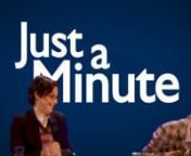 BBC Radio 4&#39;s long running game show &#39;Just A Minute&#39; was my assigned programme to promote. Very much a trial, error and rushed recovery after relying on animation methods picked up from tutorials, which turned out to be promoting expensive After Effects plug-ins. No Sir. So here you have it; Nicholas Parsons, Paul Merton, Graham Norton, Shappi Khorsandi, Stephen Fry and Sue Perkins, crudely rotobrushed from the 2010 televised series with Chopin&#39;s &#39;Minute Waltz&#39; still attached. Highly recommend t