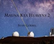 Shown here is timelapse of the observatories atop Mauna Kea, on the Big Island of Hawaii. The summit is at an altitude of nearly 14,000 ft (4200 m) and is the premiere site for astronomy in the Northern Hemisphere. Many of the scenes include the laser adaptive optics systems of the telescopes, which are used to correct for the turbulence of the atmosphere and thereby obtain sharper images.nnSome of my favorite still images of Mauna Kea can be found at www.sgphotos.com/photostories/maunakea. Plea