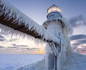 Timelapse video clips of the St. Joseph Lighthouse on Lake Michigan covered in ice from the recent polar vortex weather event.I was inspired to film this after seeing the viral photos circulating from previous years.The daytime high was about 12F when I was there, but it felt warm compared to earlier in the week when it only reached a high of -11F.Filmed on January 8, 2014 in St. Joseph, Michigan by Brian Hawkins.nnWant to see more timelapse?Watch Light in Motion https://vimeo.com/790060