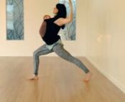 Yoga With Baby - Baby Wearing Flow from high lunge, warrior 2, reverse warrior and extended side angle. nnWhile bub naps in her cosy Ergobaby cocoon, mama gets to play hands free! nnVinyasa Flow Yoga Poses. Postnatal Yoga Exercise Fitness. Enjoy! Namaste