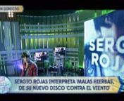 Sergio Rojas - Malas Hierbas - Qué Tiempo Tan Feliz (04 - 10 - 2015) Telecinco HD from telecinco 2015