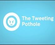 Telemetro Reporta the most influential news show of Panama decided to point out the hassle people felt every time they encounter a pothole. nnWe installed a device inside the potholes of the most damaged streets of the city that tweets a complaint every time a car runs over it, to the Department Of Public Works (@MOPdePanama) twitter account. nnFollow The tweeting pothole @ElHuecoTwitero ;)