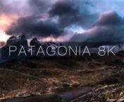 Patagonia 8K explores the beautiful and rough landscapes of southern Chile and Argentina. Shot in 8K resolution on a medium format camera it&#39;s aimed to deliver the most realistic experience.nShot in 6 weeks, travelling over 7500km from Santiago to Punta Arenas we captured roughly 100.000 still frames that combine into this timelapse video.nFACEBOOK: https://www.facebook.com/TimestormFilms &#124; TWITTER: https://twitter.com/martinhecknWEBSITE: http://www.timestormfilms.com/nBTS: https://vimeo.com/134