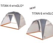 An incredibly durable car camping tent, the Titan 4 and 6 mtnGLO® features an external pole design which means it can be set up with just the fly as a group shade/shelter, or you can clip in the tent body for a more traditional zip-up camp tent. The DAC DA17 exoskeleton pole system is incredibly strong and offers generous living space. String up the mtnGLO® To-Go on the inside, outside, or anywhere you need light most. Add an accessory vestibule for additional living or dry storage space. This