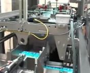 Video to demonstrate collating, stacking and overwrapping of small chewing gum cartons at overwrapping speeds of 40 packs per minute on Marden Edwards LX125RH small overwrapper