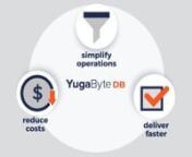 A short explainer video that describes what YugaByte DB is and the use cases it addresses. YugaByte DB is an open source, transactional scale-out database that supports relational, flexible schema, key/value and JSON data models via PostgreSQL, Cassandra and Redis compatible APIs. Learn more: https://www.yugabyte.com/