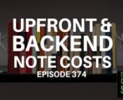 Episode 374nhttp://www.weclosenotes.comnnOne of the things that I thought I’d talk about is the note costs. The things that you have to pay for before and after you buy a note. A lot of people forget to put this into their calculations. They forget to consider this. It’s not a simple, “Buy it and then I’m going to sell it.” You’ve got costs along the way. I’ve had conversations with people that are doing this incorrectly. They’re not adding these costs into their ROI calculator.