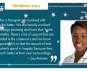 Meet our winter stars who are working to keep patients and staff safe across our trust over the coming weeks and months. Winter is a really challenging time in hospitals across the NHS. nnOur staff are doing an amazing job to ensure there is a good ‘flow’ of patients, leaving us with capacity to admit those who need our care most and get others home to their families as quickly and safely as possible. We also need to take care of each other and our stars have been supporting colleagues to st