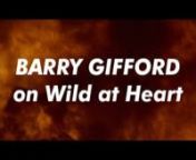Exclusive interview with Wild At Heart author Barry Gifford, for Matchbox Cineclub&#39;s Cage-a-rama 2: Cage Uncaged festival screening of Wild At Heart (1990), Sunday 06/01/2019 at CCA, Glasgow.nnBarry was kind enough to speak to us for over an hour about his Sailor and Lula books, David Lynch&#39;s adaptation and, of course, Nicolas Cage. nnThis is the 10-minute edit debuted at Cage-a-rama 2, in which Barry discusses creating the characters, the production of the film, a possible sequel starring Cage