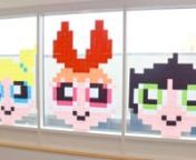 Part of a series I produced and directed for Cartoon Network as part of a multi-platform campaign for The Powerpuff Girls.nnIn this piece, we recreated the iconic characters in Post Its.