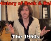 Originally premiered on YouTube Jan 20th 2015nJT Curtis goes through the history of Rock music decade by decade, or least tries to while being interrupted by some other guy (played by Nick Patrella).nIn this episode, Curtis explains the birth of Rock &amp; Roll, the very first rock song, the controversies surrounding the music&#39;s sexual undertones and racial discrimination, and of course, highlighting classic records from Chuck Berry, Elvis Presley, Little Richard, Fats Domino, Buddy Holly, Ray C