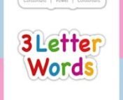 Google Play: http://bit.ly/2FWZttJnApp Store: https://apple.co/2WVYUHznn(FREE)nnSoon after the alphabets with phonics learning, the stage of “Spelling with Phonics” comes for early graders. It starts with two letter words (At, Ot, En), followed by Spelling Three letter CVC words (consonant, vowel, consonant) Bat, Cat, Rat, Pen etc.nnTraditionally, this process involves collecting and filtering the suitable words and print these words to create flashcards. These flashcards are then presented