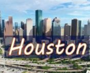 We use a combination of Aerial &amp; Ground level cameras to show the great city of Houston on the Texas Gulf Coast.For licensing or stock footage of this video contact Tampa Aerial Media.nnHouston named after General Sam Houston who help to win Texas independence from Mexico in the Battle of San Jacinto fought on April 21, 1836, in present-day Harris County, Texas.nnHouston Texas, one year after category 4 Hurricane Harvey brought devastating floods to many neighborhoods. Now a year later,