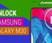 Get unlock code now https://unlocklocks.comnnHow to Unlock Samsung Galaxy M30 by Unlock Codenn1. With or without SIM Card inserted type *#06# on your mobile dialpad tonyour device IMEI number and note it down as you will need to order the uniquenunlock code of your Samsung Galaxy M30.nn2. visit https://unlocklocks.com/ and order your unlock code. once unlock codenarrived in your email complete steps below to enter the unlock code.nn3. Power off the device and remove the original SIM card if inse
