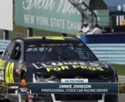 The NASCAR legend says that former Navy SEAL David Goggins addressed the Hendrix Motorsports team before the start of the season, and the two ran 20 miles together, and have stayed in touch ever since.