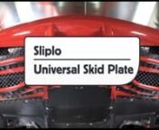 This is an official product video for Sliplo Universal Skid Plate.A drilless solution for front bumpers that is a great upsell for full print and color change wraps.TWI members can use coupon code: WI10OFF at www.sliplo.com to get a 10% discount.