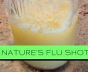 Subscribe for more Videos: http://www.youtube.com/c/PlantationSDAChurchTVnnTheme: Use Nature&#39;s Flu shot the moment you feel cold symptoms and avoid getting sick!All natural and no long list of side effectsnnTitle: Nature&#39;s Flu Shot. Fight colds with natural ingredientsnnSpeaker: Linden deCarmonnDate: June 17, 2019nnRecipenn1 whole bulb of garlic n6 lemons juiced n2 teaspoons of ginger powder or fresh ginger n1/8th teaspoon of cayenne (90000 units if possible) n2 tablespoons honey or agave n3 c