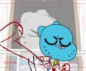 I worked as a 2D Key animator in The Amazing world of Gumball during season 4 and 5, and as animation supervisor (along with Juan Pedro Arroyo) during season 6. Here are some of the scenes I did during that time!