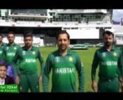 Song for Pakistan Cricket Team 2019