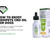 MediPets CBD Oil for Medium Dogs [50mg] is a CBD hemp oil supplement for dogs that’s made from organic hemp. You may have heard of CBD for cats or CBD for pets, but this MediPets CBD Oil is just for dogs!nnMediPets CBD oil is specifically designed for man’s best friend in order to help support their overall wellness. With 50mg of CBD per bottle, MediPets CBD Oil is recommended for pets weighing 10 to 40 lbs.nnnCBD Dosage &amp; Feeding Instructions:nnUse 8-10 drops of MediPets CBD oil on your