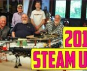 * This video shows the Susquehanna S Gaugers (aka SSG) Annual “Steam-Up” -- that was held on Sat. &amp; Sun. May 20 &amp; 21, 2018.n* Definition of Steam-Up: A 2-day event, where members probably best described as