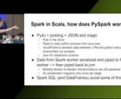 PySpark is getting awesomer in Spark 2.3 with vectorized UDFs, and there is even more wonderful things on the horizon (and currently available as WIP packages). This talk will start by illustrating how to use PySpark’s new vectorized UDFs to make ML pipeline stages. Since most of us use Python in part because of its wonderful libraries, like pandas, numpy, and antigravity*, it’s important to be able to make sure that our dependencies are available on our cluster. Historically there’s been