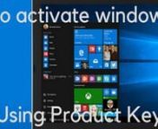 Related Helpful Links:nProduct Key: 8DVY4-NV2MW-3CGTG-XCBDB-2PQFMnArticle: https://techrapidly.com/activate-windows-10-product-key-activator/nWebsite:https://techrapidly.comnDownload KMspico: http://www.officialkmspico.com/ OR http://corneey.com/wwDUyBnnWindows 10 Product Key is important not only for activation of Windows 10 but also the performance of Windows 10. There are many advantages of activating Windows, such as it can speed up your Windows 10. Now, there are many questions in your mind