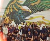 Soaring to Success is a short story of a unique public school in the Northside of Long Beach, Ca. manifesting an inclusive experience for their students to paint a mural of their redesigned mascot. A Bald Eagle representing the school’s values - Respect. Honor. Courage. Leadership. Integrity.nnUnderfunded as many schools are across the nation, the resourceful staff of Colin Powell Academy for Success led by Erin Villegas, raised funds via grants to partner with professional muralists, The Drac