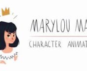 I&#39;m a London-based 2D/3D animator, I&#39;m always very happy to hear about new projects so feel free to contact me !nmy contact : marylou.mao@live.frnmy website : maryloumao.com