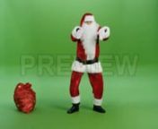 Get 100&#39;s of FREE Video Templates, Music, Footage and More at Motion Array: https://www.bit.ly/2UymF81nnnnGet this here: https://motionarray.com/stock-video/dancing-santa-142161nnThis video features Santa Claus busting a move on a green screen background. He comes into the left side of the frame wit ha big step. Santa is carrying a big sack of toys. He notices the camera, waves and put down his bag. He proceeds to show off his dance moves. Use this in a holiday ad this Christmas. This is availab