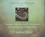 6) The Natural Cycle of Attachment. In Traumatic Attachment and Co-Regulation: the Neurobiology of Relationship, Dr Fisher helps us to understand how traumatic attachment in childhood affects not only how we feel in relationships but also the ability of the nervous system to tolerate proximity to others. These high quality recordings give us a deeper understanding of how trauma impacts our attachments to others and how to work relationally and somatically as a therapist and partner to create a g