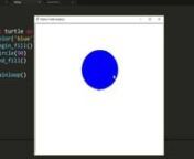In this video we discuss about color control method in turtle graphics.nnnDescription : nIn thiscourseyou will learn about turtle graphics in Python. nThis course is designed for those who have completed their PYTHON basics. So at least you know Python basics..nnnPython turtle documentation: https://docs.python.org/3/library/turtle.htmlnnnTable of contents: n0:00 - Introduction n0:01:31- Move and draw n0:32:05- Tell turtle State or positionn0:38:20- Pen controln0:44:01- Turtle visibilityn0:4