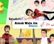 Ainak wala jin cartoon , Episode #1 , Fiction , Talktaletv , Talktalestudio , Urdu Cartoons