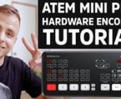 Tutorial from George Mihaly on how to use the ATEM Mini Pro built-in hardware encoder to live stream to YouTube Live or any RTMP Live streaming platform like Facebook Live, Twitch, or Vimeo.nn�Thanks for watching! Please like, comment, &amp; subscribe.�nn� Blackmagic ATEM Mini Pro: https://geni.us/lj7dZQn� Camera I Used to Make This Video: https://geni.us/lj7dZQn� Favorite Livestream Wide Angle Lens: https://geni.us/l14j3UBn n=============================nTable of Contents:n===========