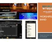 This session will cover WorshipSong Band - a software application for PC, Mac, IPad, Android, and Chromebook that offers many capabilities for your worship ministry including audio pads and tracks, looping, chord charts, and lyric display in an innovative, integrated package. We will discuss the whys and why nots of tracks and automation in worship. We will provide an overview of the many ways WorshipSong Band can be used, from basic clicks, tracks, and pads to musician practice to full automati