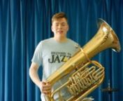 Meet Emerick. He plays the Tuba, the largest instrument of the brass family. Emerick plays both classical and jazz. He&#39;s going to tell you a little about the tuba and how to play it.