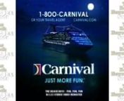Hey guys this is a commercial from 2004 for Carnival Cruise Lines using a Beach Boys classic song as the audio backdrop. Fun, Fun, Fun is custom edited in the background. I matched beat per beat the original commercial mix in CD quality so it sounds identical but clearer, and put a master on it. nnEnjoy. nnFor THE BEACH BOYS ULTIMATE PLAYLIST full of exclusive DJ L33 Mono To Stereo mixes, remasters, rarities, remastered concerts and movies, remixes, original covers, commentaries and more! CLICK