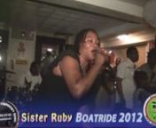 Backyard TV coverage of Sister Ruby Gospel boatride 2012.