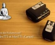Un test des Pocketwizard FlexTT5 et MiniTT1 les déclencheur a distance E-TTL pour flash Cobra ou flash de studio en configuration Canon.