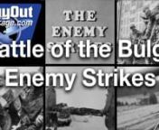 Stock Footage Link:nhttps://www.buyoutfootage.com/pages/titles/pd_dc_037.phpnnIn a last gasp effort Germany unleashes the blitzkrieg that smashes through the defenses of the American First Army in the Belgian Ardennes sector of the Western Front driving deep into Luxenberg and Belgium in December 1944.nnAugust 1944, French people line streets to greet arriving American troops with hugs and kisses. French women holding American flag, American GI displays a captured Nazi flag. Crowds give
