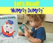 A classic Mother Goose Storybook about Humpty Dumpty sitting on a wall.nnMother Goose: 12-Book Boxed Setnhttps://littlegrasshopperbooks.com/collections/storybooks/products/mother-goose-12-book-boxed-setnnLet&#39;s Read Instagram Page:nhttps://www.instagram.com/letsread415/?hl=ennnLet&#39;s Read Facebook Page:nhttps://www.facebook.com/letsread415/nn#vbooksnnVbooks, Anywhere, Anytime!n
