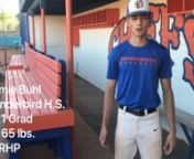Jimmie Buhl; 2021 Grad; Thunderbird H.S.; Skills Video; Defense; collegebaseballadvisors.com