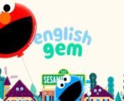 ENGLISH GEM Sesame street ID 2019