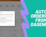 OAGenius can now automatically place Walmart orders for you. Put pending orders on autopilot, and grab out-of-stock inventory immediately after it comes back in stock. Watch this video to see how easy it is to set up.nnWHAT YOU&#39;LL NEED TO GET STARTEDn-Chrome Extension: https://bit.ly/37EsDLAn-OAGenius account (free for 7 days): https://bit.ly/2N7IAjQnnQUESTIONS?n-Check the Help Center: https://bit.ly/2BiHteMn-Send us an email: success@oagenius.com
