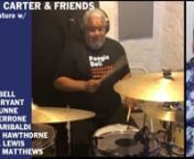 Watch this drum feature from ‘Work To Do’ by Brent Carter &amp; Friends. These 8 drummers are on top of their game, legends amongst them.nnDownload this track and do a good deed as proceeds will go to the Save The Children Covid-19 appears. n→ https://brentcarterandfriends.bandcamp.com/releasesnnRead my blog on how the Masterlink Sessions team was contributing to this project.n→ https://redtenbachersfunkestra.com/work-do-to-by-brent-carter-friends-out-on-rsb-records/nnWatch the full vide